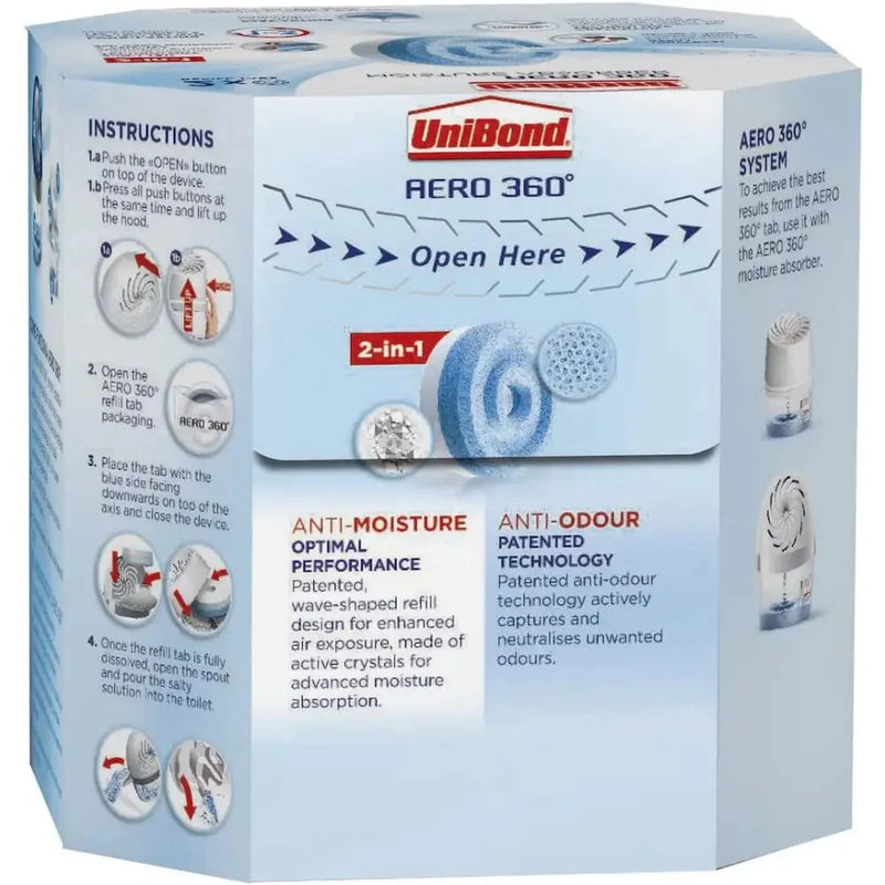 UniBond Aero 360 Moisture Absorber Refills Neutral -