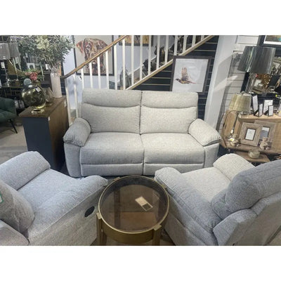 Vera Reclining Fabric Sofa - 3R + 1R + 1R - Sofas