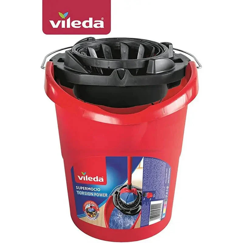 Vileda Supermocio Torsion Power Mop Bucket & Winger -