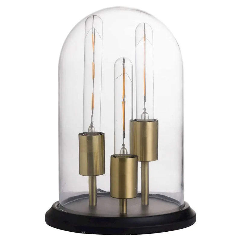 Vintage Industrial Triple Glow Lamp 24x33cm - Lamps