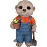 Vivid Arts Baby Meerkat Size D - Various Designs - Gardener