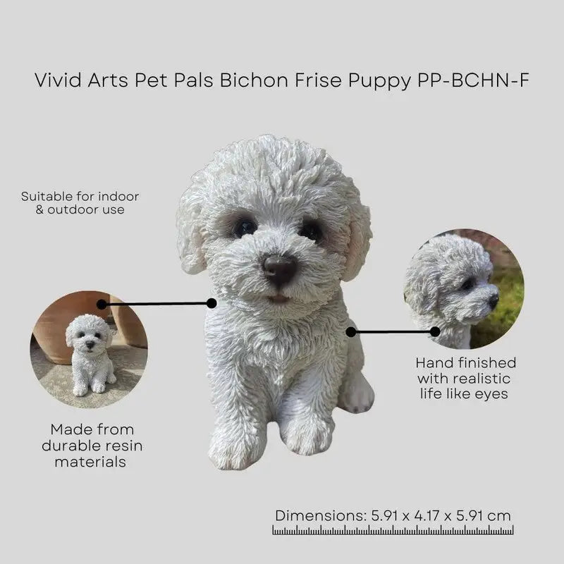 Vivid Arts Pet Pal - Bichon Frise Puppy - Giftware