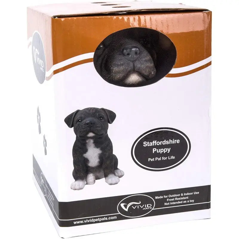 Vivid Arts Pet Pal - Staffordshire Puppy Brindle - Giftware