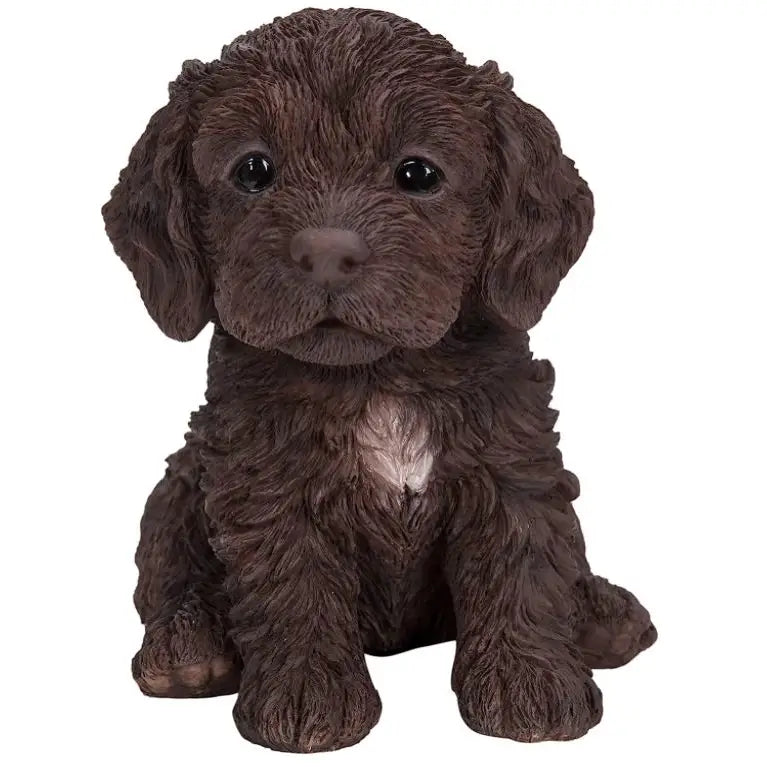 Vivid Arts PP Cockapoo Puppy Chocolate Decorative