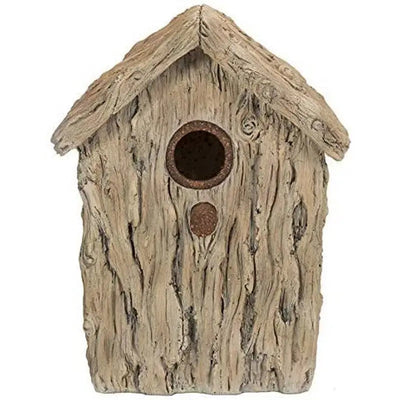 Vivid Arts Real Life Frost Resistant Robin On Birdhouse -