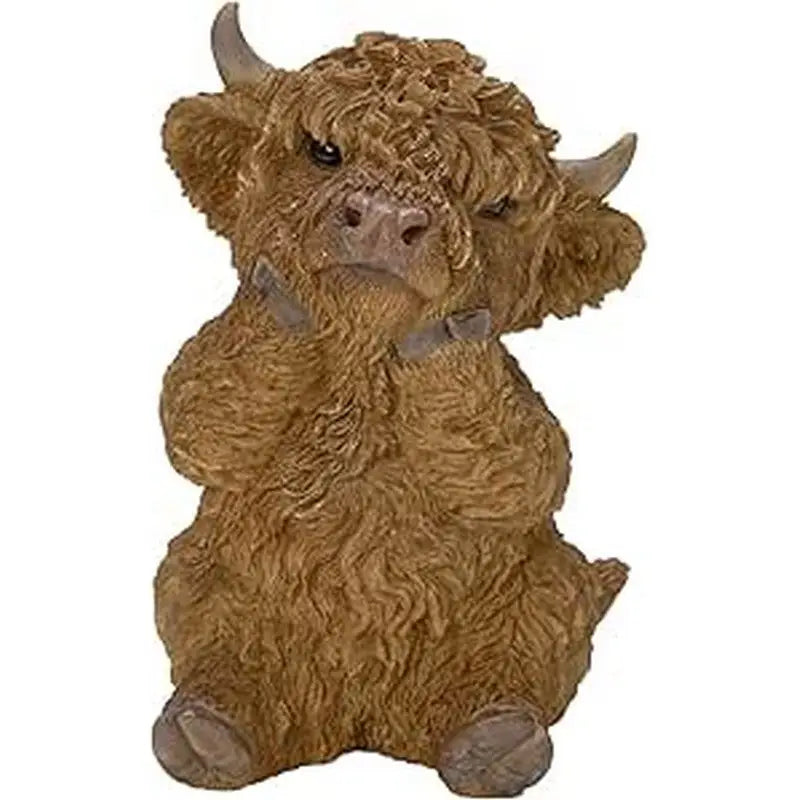 Vivid Arts Real Life - Highland Cattle Thoughtful Mini