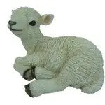 Vivid Arts Real Life Sitting Lamb D - Homeware