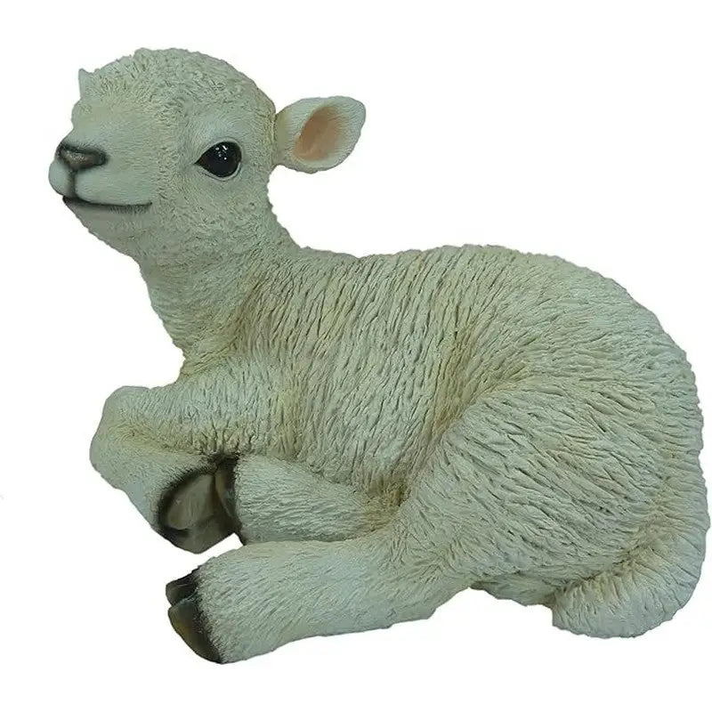 Vivid Arts Real Life - Sitting White Lamb - Large - Giftware