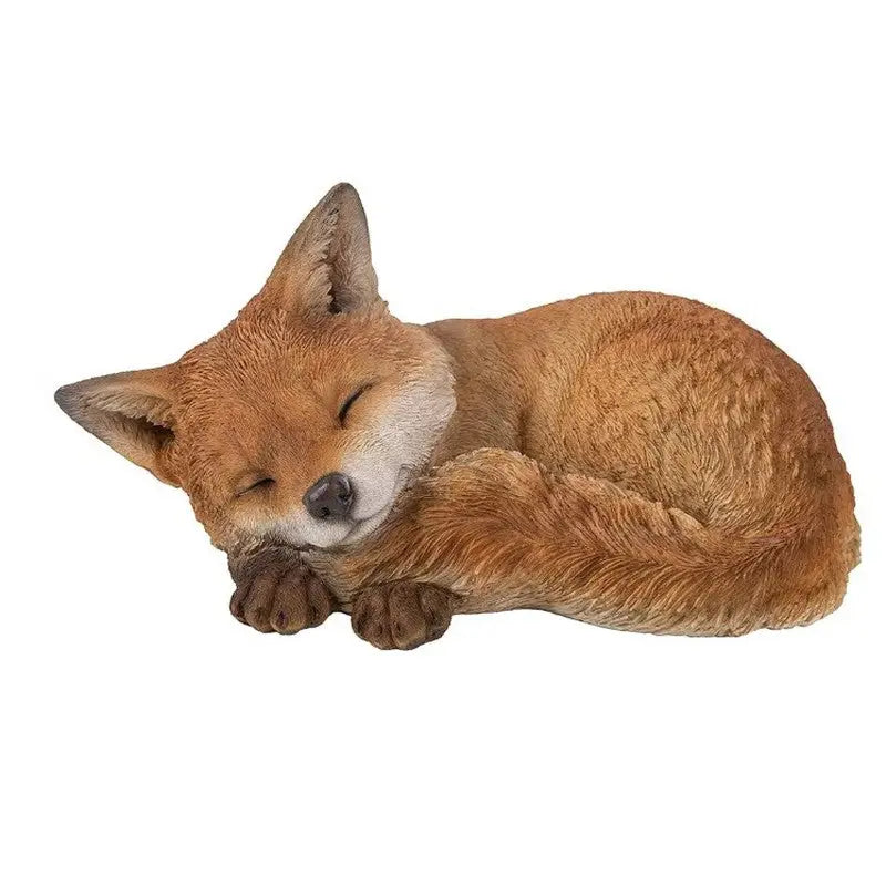 Vivid Arts Real Life - Sleeping Fox Cub - Giftware