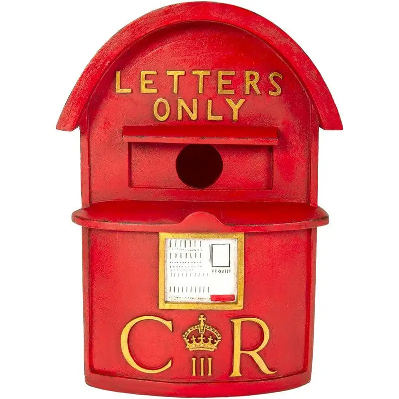 Vivid Arts Red Letter Box Birdhouse (CR) - Giftware