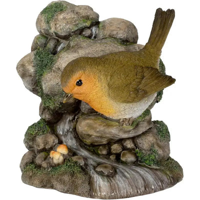 Vivid Arts Robin on Waterfall - Giftware