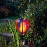 Smart Garden Solar Powered Rainbow Flaming Hot Air Balloon