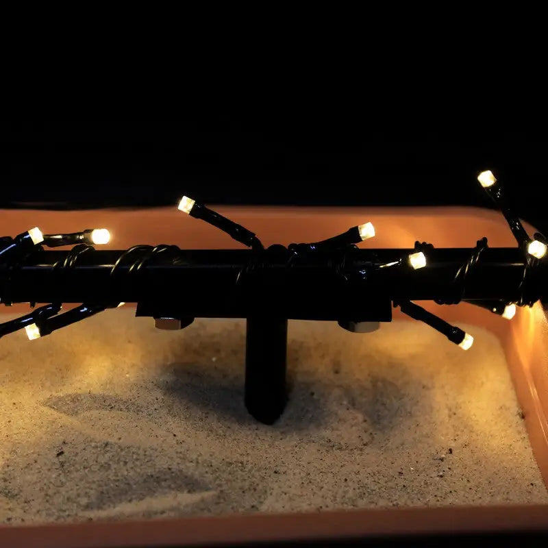 Warm White Tree With 220 LEDs - 70x80cm - Christmas >> Trees