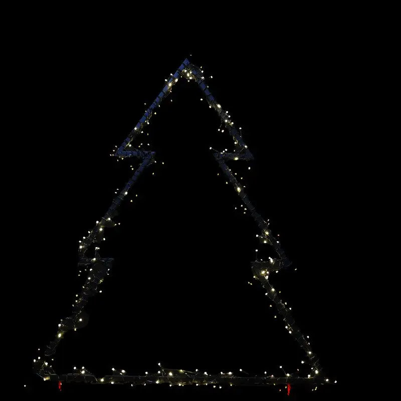 Warm White Tree With 220 LEDs - 70x80cm - Christmas >> Trees