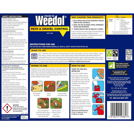 WEEDOL PATH & GRAVEL CONTROL WEEDKILLER (NO GLYPHOSATE)