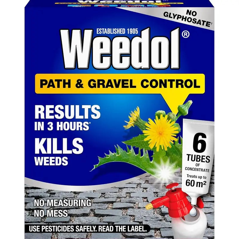 Weedol Path & Gravel Control Weedkiller (NO GLYPHOSATE) 6
