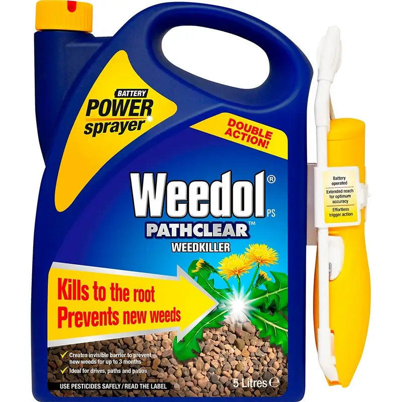 Weedol Pathclear Battery Operated Power Sprayer 5L
