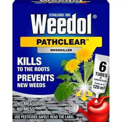Weedol Pathclear Weedkiller Tubes - 6 / 12 / 18 Pack
