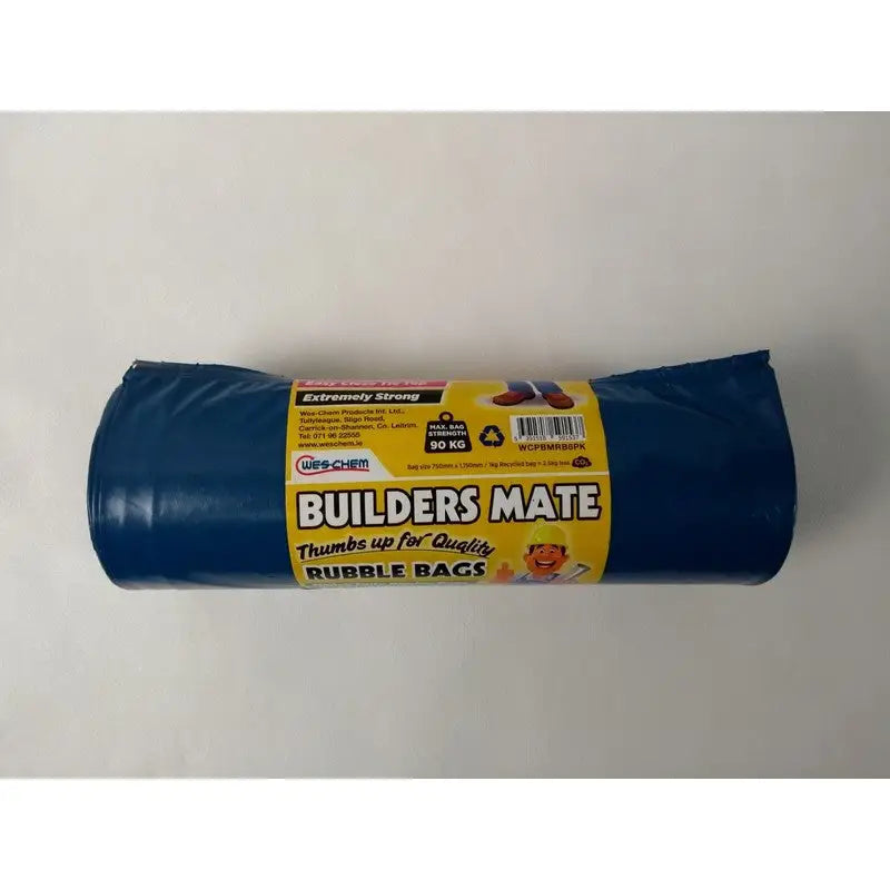 Wes-Chem Builders Mate Heavy Duty Rubble Sacks Bag - 6 Pack