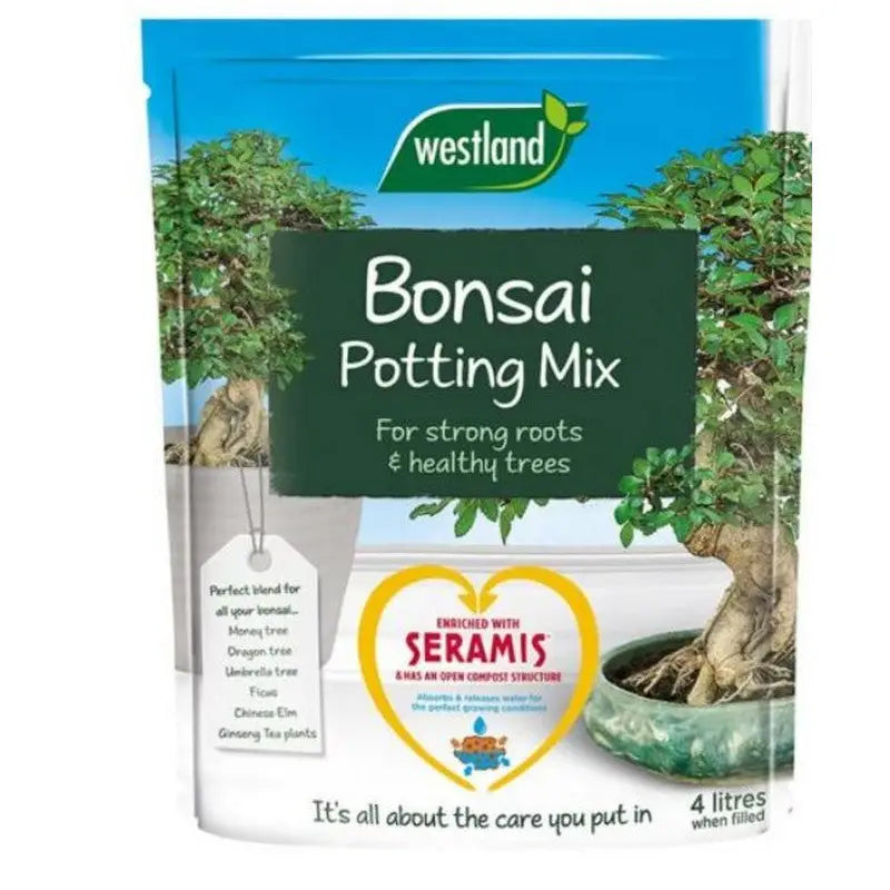 WESTLAND BONSAI POTTING MIX (ENRICHED WITH SERAMIS) 4L -