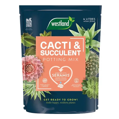 Westland Cacti & Succulent Potting Mix 4L - Gardening
