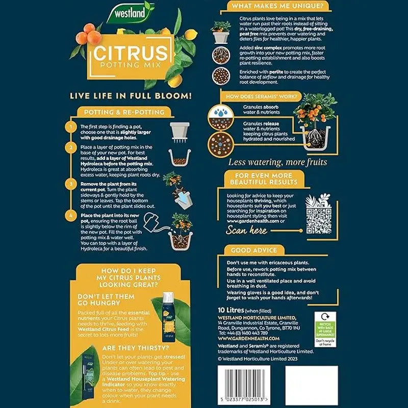Westland Citrus Potting Mix 10L