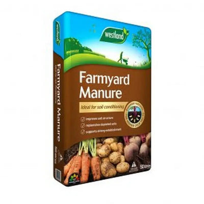 Westland Farmyard Manure - 50 Litre Bag - (Buy 2 Get 1 Free)
