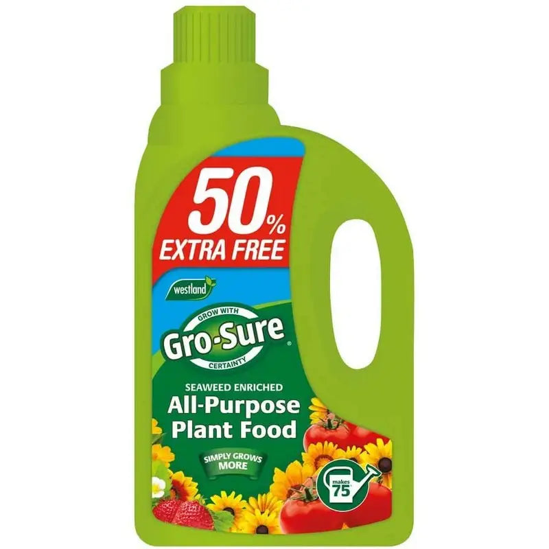 Westland Gro-Sure All Purpose Plant Food - 1 Litre + 50%