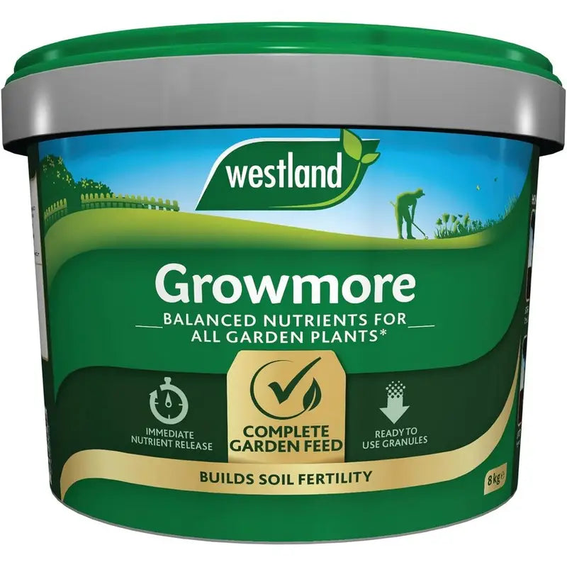 Westland Growmore For Garden Plants Tub - 8kg Gardening &