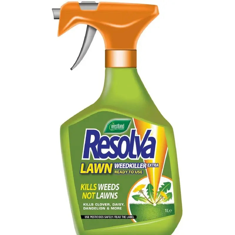 Westland Resolva Lawn Weed Killer Ready To Use - 1 Litre -