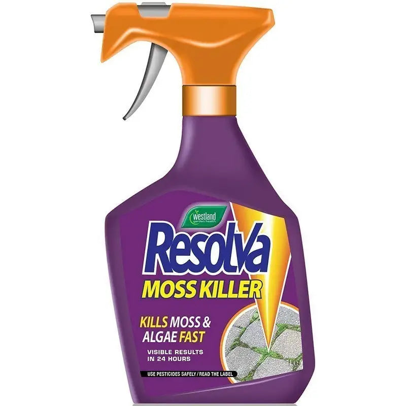 Westland Resolva Moss Killer Ready To Use - 1 Litre -
