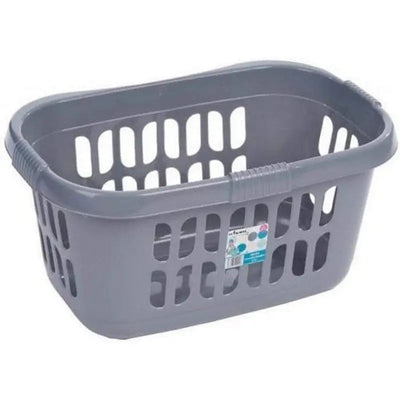 Wham Hipster Laundry Basket - White & Grey Available - Grey