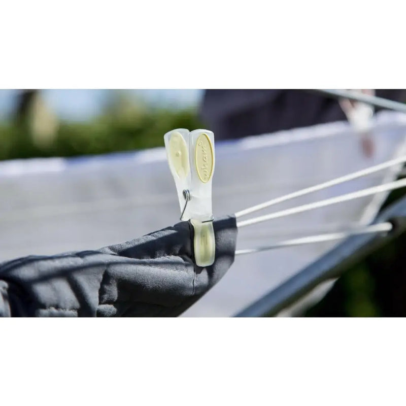 Wham Laundry 20 Soft Grip Pegs Assorted (5xGreen 5xBlue