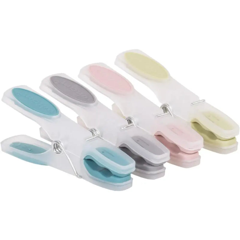 Wham Laundry 20 Soft Grip Pegs Assorted (5xGreen 5xBlue