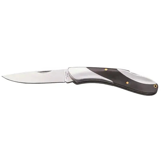 Whitby Stainless Steel & Dark Wood Lock Knife (3 Inches) -