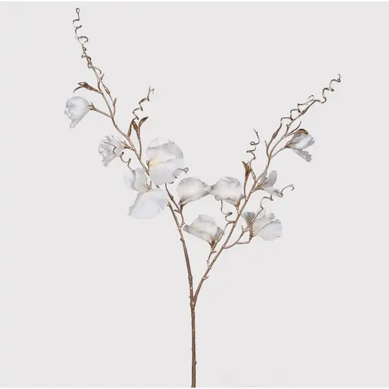 White Sweetpea Spray - Seasonal >> Christmas >> Picks