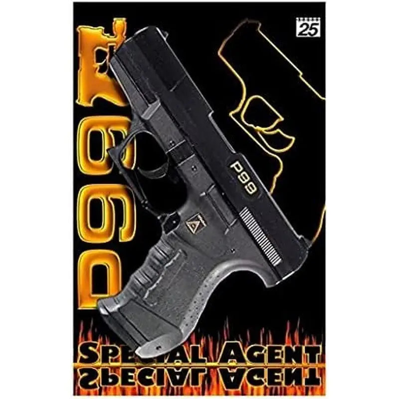 Wicke Special Agent Cap Gun P99 - Black (2 Options