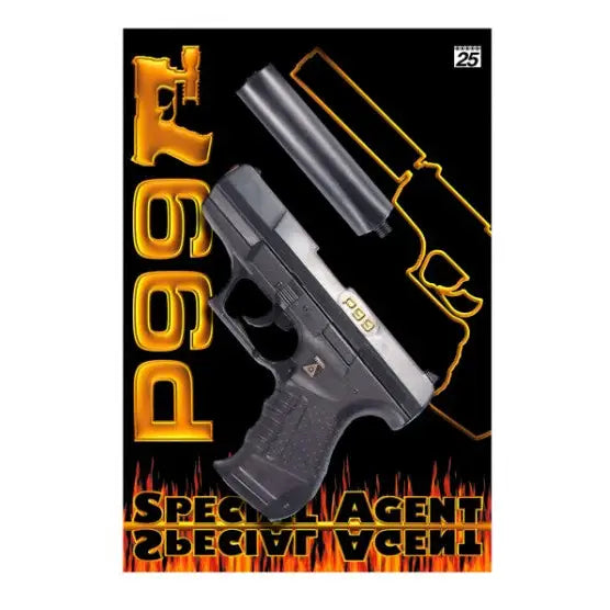 Wicke Special Agent Cap Gun P99 - Black (2 Options