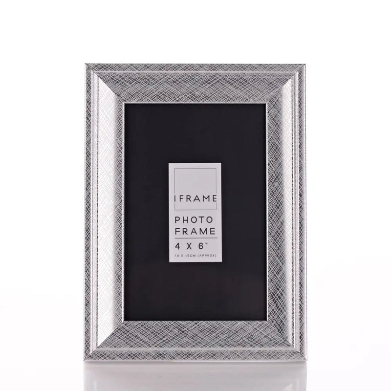 Widdop Iframe Silver Thick Profile Photo Frame 4 X 6 -