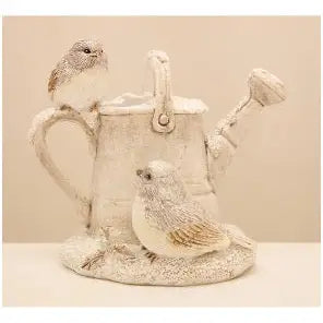 Winter Birds Watering Can 11cm - Christmas >> Decorations