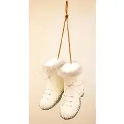Winter Boots Hanger 11cm - Seasonal & Holiday Decorations