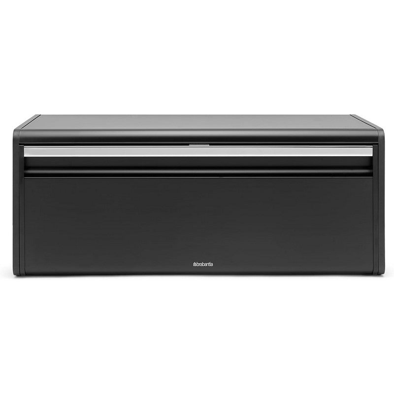 Brabantia Fall Front Bread Bin - Matt Black