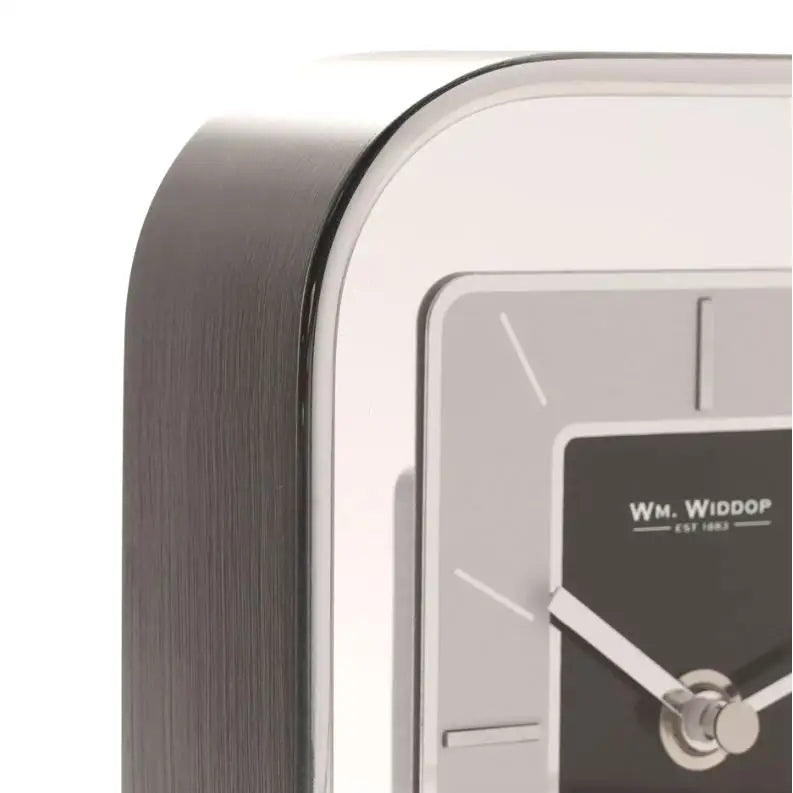 Wm. Widdop Arched Portrait Mantel Clock - 17 x 15cm