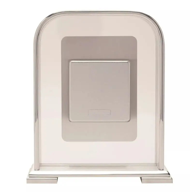 Wm. Widdop Arched Portrait Mantel Clock - 17 x 15cm