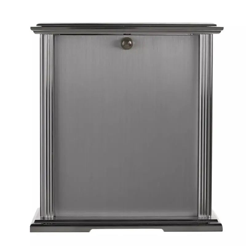 Wm.Widdop Mantel Clock Navy Blue Dial - 15 x 14cm