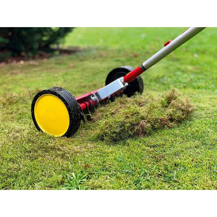 Wolf Garten Multi-change Roller Moss Removal Rake 30cm Stewart