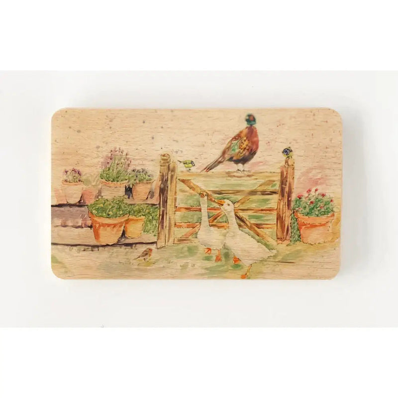 Wooden Chopping Board 30 x 20cm - The Gardening Club