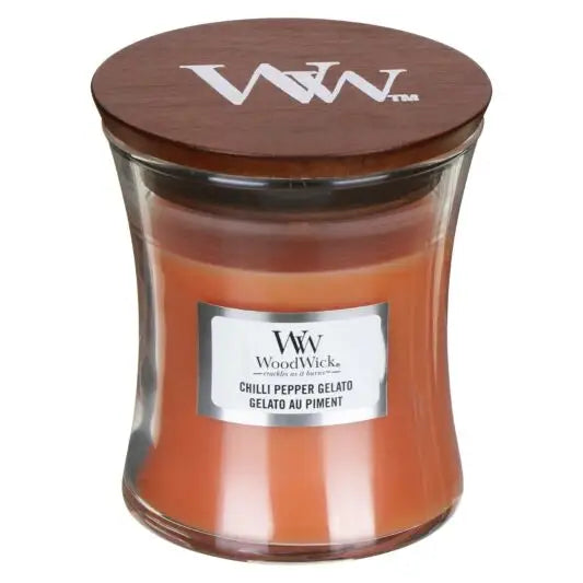 Woodwick Chilli Pepper Gelato - Medium / Large Candle -