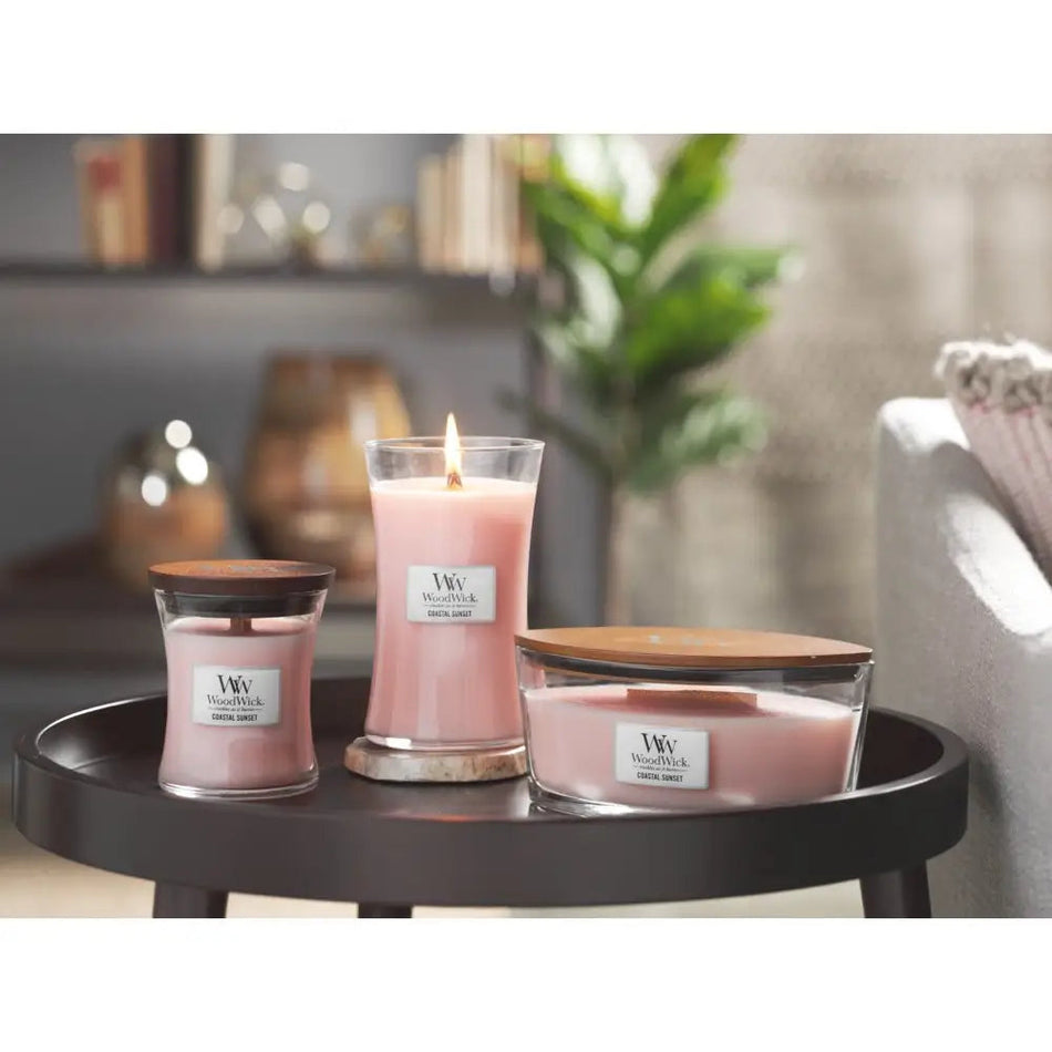 Woodwick Coastal Sunset Candle - Assorted Sizes - Scented