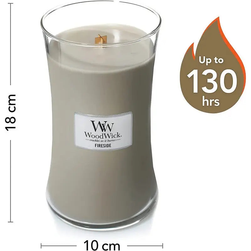 Woodwick Fireside Candle - Assorted Sizes - Scented